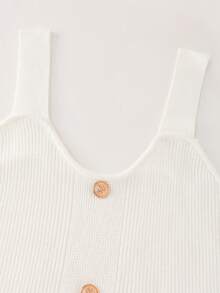 EMERY ROSE Nouvelle arrivée Robe pull mélange de couleurs décontractée mode européenne et américaine pour les vacances - Crème - Voir 3
