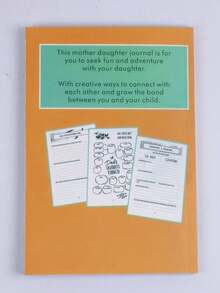 1pc/Interactive Mother Daughter Journal, Fun Conversation Starter Book For Family Connection - multicolor - View 3