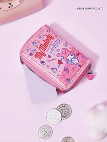 HELLO KITTY AND FRIENDS | Joivida 一款时尚的粉色便携式大容量钱包 - 彩色 - 查看 14