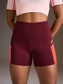 Powerista Women Sports Leggings - Red - View 4