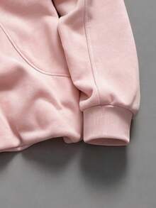 PAVTROS Áo Hoodie Nam Hai Mũ Kiểu Patchwork, Phong Cách Đường Phố, Rộng Rộng, Họa Tiết, Phối Đồ, Bạn Bè, Anh Yêu Bạn Trai, Phong Cách Đường Phố, Cặp Đôi, Thiết Kế Cấu Trúc, Họa Tiết Thêu, Hai Mũ, Ngày Valentine, Xuân Hè, Quà Tặng Bạn Trai, Lễ Hội Mardi Gras, Cổ Điển, Thời Trang Đường Phố, Tiệc Tùng, Ngày Thánh Patrick, Đi Chơi - Màu Hồng baby - Xem 3