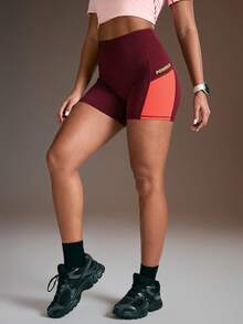 Powerista Women Sports Leggings - Red - View 5