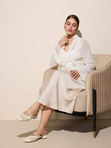 CUCCOO CURVES 女士搭扣设计休闲舒适宽楦凉鞋 - 白色 - 查看 6