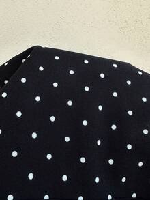 Siren Gaze Áo camisole thời trang nữ in chấm bi, phối bèo nhún ở gấu áo. - Nhiều màu - Xem 7