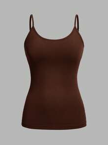 SHEIN EZwear 4件套休闲简约吊带背心，适合夏季穿着 - 彩色 - 查看 8