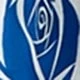 Blue and White