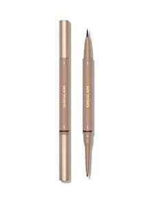 SHEGLAM Brows On Demand 二合一眉筆-巧克力防水液體眉筆防汗防油自然眉毛填充勾勒眉毛霜凝膠化妝品眉毛 品牌 美容 化妝 化妝品 適合女性與女孩 完美搭配夏季春季 Y2K 時尚 流行 生日 母親節禮物 假期 派對準備就緒 最佳顏色 - Chocolate - 查看 7
