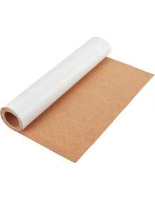 1 Cuộn giấy dán bảng ghim tự dính, thích hợp dán tường, dày 1-2mm, bảng ghim trang trí treo tường, bảng thông báo và bảng tầm nhìn cho nhà/trường học. - Màu nâu - Xem 5