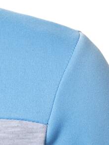 OTTIMOZO Men's Regular Streetwear Casual Pullover Pullover Sweatshirt, Suitable For Daily Wear - Multicolor - View 3