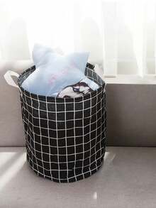 1 giỏ đựng quần áo bẩn gia đình, quà tặng, hộp đựng đồ có lưới, gấp gọn, chống thấm nước, cỡ lớn dùng cho phòng tắm, phòng ngủ và các phòng khác. Giỏ đựng quần áo bẩn, giỏ giặt, hộp đựng đồ phòng tắm, giỏ, giỏ đựng đồ, giỏ đựng quần áo gấp gọn. - màu đen - Xem 6