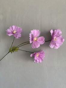 1pc Orchid Of Evening Artificial Flower Bouquet Valentine Day Gift Gifts Birthday Graduation - Purple - View 6