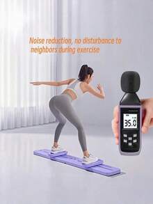 1PC Adjustable Split Ski Machine Multifunctional Pilates Board Abdominal Core Trainer Home Gym Fitness Equipment For Abs Workout Weight Loss - Multicolor - View 8