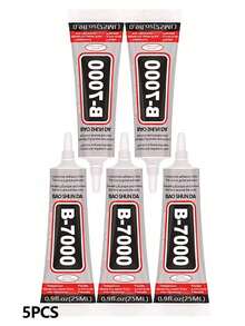 Keo dán đá B-7000, 15/25/50/110ML (3.7 Fl Oz), Keo dán trong suốt siêu chắc, chất lượng cao dùng trong chế tác trang sức, chống thấm nước, dẻo dai, thích hợp cho vải, điện thoại, làm trang sức. - Keo B7000 - Xem 11
