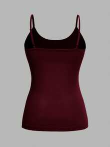 SHEIN EZwear 4件套休闲简约吊带背心，适合夏季穿着 - 彩色 - 查看 6