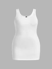 SHEIN Essnce 3件套加大码豹纹吊带背心 - 彩色 - 查看 8