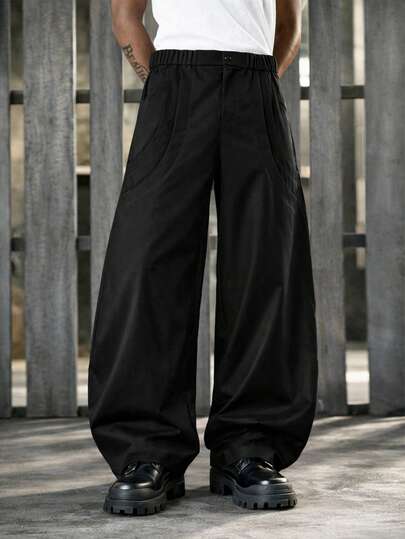 PAVTROS Men's Casual Versatile Cool Curved Knife Pants, Comfortable & Versatile