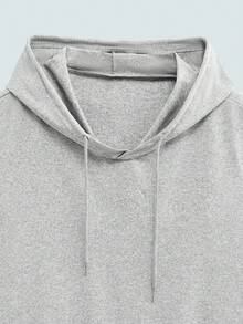 Modcrash Men's Casual Sleeveless Hooded Tank Top, Spring/Summer - Grey - View 3