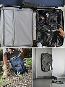 Las bolsas de compresión al vacío para viajes son milagros de almacenamiento al aire libre que protegen contra la humedad y el agua, perfectas para viajes de negocios, viajes y almacenamiento portátil de ropa. - Multicolor - Ver 4