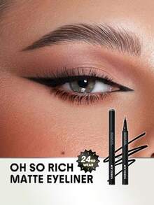 SHEGLAM Oh So Rich 霧面眼線液 品牌 美容 化妝 化妝品 適合女性與女孩 完美搭配夏季春季 Y2K 時尚 流行 生日 母親節禮物 假期 派對準備就緒 最佳顏色 - 黑色 - 查看 7