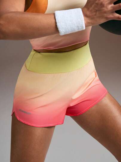 Powerista Women's Ombre Color Casual Workout Shorts