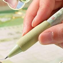 8pcs Retractable Quick Dry Gel Pen, High Appearance Neutral Pen, Soft Grip ST Nib, Ideal For Students, Exams, Homework & Daily Writing - Black Ink - multicolor - View 5