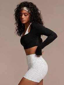 Athîral Women's Comfortable Breathable Fitness Casual Slim Fit Sportswear Set - Multicolor - View 4