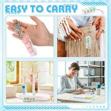One Adult Keyboard Fingertip Toy, Clicker Toy, Bag Charm, Four-In-One Keyboard Fingertip Keychain, Cube Mechanical Key Clicker, Stress-Relieving Gift, Suitable For Passing Time In The Office, School, Or At Home. It Can Be Hung On Wallets, Bags, Clothes, Doors, Windows, Or Walls, And Can Be Carried To The Office Or On Trips. - Multicolor - View 7