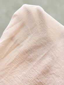 Bohemela Bộ 2 món áo và quần short dệt kim dáng rộng thoải mái dành cho nữ - Màu be - Xem 8