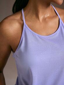 Powerista 女士休闲运动纯色背心 - 淡紫色 - 查看 6