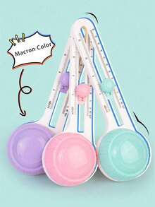 1Pc Round Paper Cutter Adjustable Diameter DIY Journal Cutting Tool Multifunctional Circular Trimmer Swivel Knife Craft Cutting Machine For Card Making Scrapbooking Album Decorative Sticker Photo Art Manual Craft Tool - Multicolor - View 2
