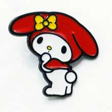 HELLO KITTY AND FRIENDS | SHEIN Bros Paduan Logam Seri Kartun, Lencana Kartun, Model Gabungan IP, Lucu, Cocok untuk Dekorasi Sehari-hari, Hadiah Kecil yang Indah - MultiWarna - View 15