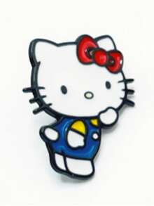 HELLO KITTY AND FRIENDS | SHEIN Bros Paduan Logam Seri Kartun, Lencana Kartun, Model Gabungan IP, Lucu, Cocok untuk Dekorasi Sehari-hari, Hadiah Kecil yang Indah - MultiWarna - View 12