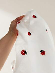 Maija Kids Maija Kids 1 chiếc đầm không tay xếp bèo, kiểu dáng thanh lịch, thoải mái cho bé gái, thích hợp mặc hàng ngày, đi học, đi chơi, họp mặt, lễ hội, mùa xuân và mùa hè. - trắng - Xem 8