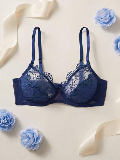 Bloemenkant Beha Lingerie