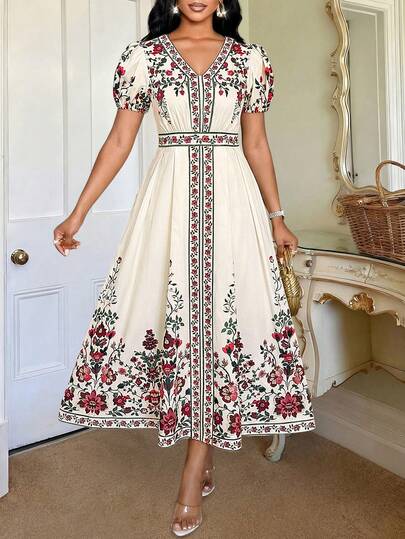SHEIN Lady Váy đầm dự tiệc cho nữ, váy đi nghỉ mát.