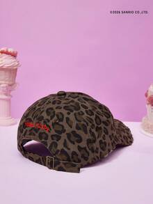HELLO KITTY AND FRIENDS | Joivida 1顶刺绣卡通棒球帽，经典休闲时尚复古款，柔软吸汗带，尺寸可调节，轻便防晒，百搭复古老爹帽，适合户外运动、日常穿着、派对度假，完美礼物 - 棒球帽 - 查看 3