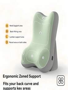 1PC Adjustable Detachable Ergonomic Memory Foam Backrest Pillow Bed Wedge Pillow With Leg Elevation Wedge Inclined Support For Back Support Reading On Bed Sofa Travel Home Bedroom Essential - one-size - View 8