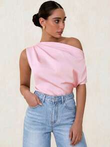 SHEIN Tall Quần jeans nữ cạp cao, có túi, ống rộng, dáng suông, thoải mái, đa năng. - Rửa nhẹ - Xem 10