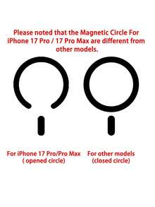 Casing Ponsel Mewah dengan Bingkai Lensa Magnetik, Kompatibel dengan iPhone 17 Pro Max/17/16/15/14 Plus/13/12 Pro Max/11, Mendukung Pengisian Daya Nirkabel, Bingkai Pelindung Transparan Tahan Guncangan dengan Lensa Kaca dan Pegas, Hadiah - Biru - View 7