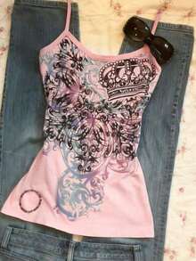 Glimmora 数码印花女式背心 - 彩色 - 查看 5