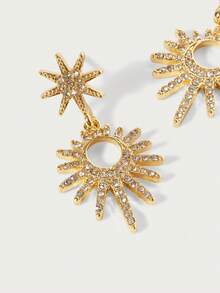 Glisma Pendientes para mujer, Premium/Dinero Viejo/Elegante, Sexy/Vintage, para Mamá/Mujer/Niña/Madre, Verano/Playa/Baile de Graduación/Fiesta, Chapado en Oro de 18K - Dorado - Ver 8