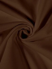 Resyla 女士休闲熊与字母压纹圆领T恤，夏季 - 咖啡棕 - 查看 5