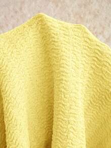 Soleia 春夏新款休闲度假西部海滩婚礼宾客礼服毕业早午餐套装，圣帕特里克节春假复活节音乐节优雅波西米亚热带风情针织无袖露背连体裤（女款） - 黃色 - 查看 7