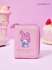 HELLO KITTY AND FRIENDS | Joivida 一款时尚的粉色便携式大容量钱包 - 彩色 - 查看 8