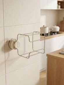 Cirelle Stainless Steel Tissue Holder, No-Drill Wall-Mounted, Paper Towel Rack For Cabinet, Wet Wipe Organizer - Multicolor - View 7