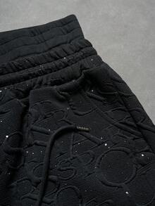 PAVTROS Men's Round Neck Short Sleeve Casual T-Shirt Set, Summer - Black - View 5