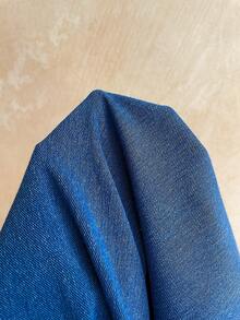 Soleia Women's Vacation Casual Slim-Fit Mini Denim Dress - Blue - View 7