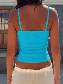 EMERY ROSE Women's Beach Vacation Casual Printed Camisole - Multicolor - View 2