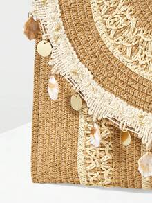 MOTF TÚI XÁCH NỮ - Màu Khaki - Xem 5