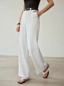 MOTF PREMIUM Thắt lưng da nữ khóa kim loại dành cho quần tây công sở - trắng - Xem 6